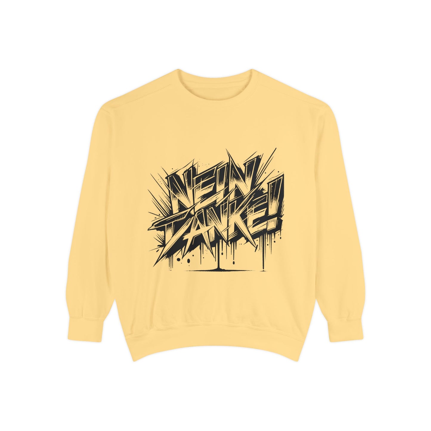Unisex Neon Dance Sweatshirt - Stylish Garment-Dyed Comfort