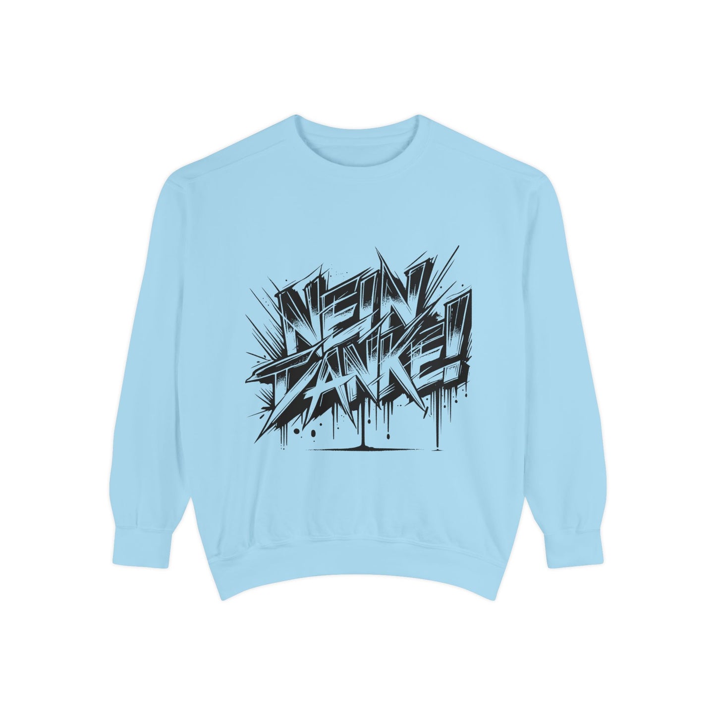 Unisex Neon Dance Sweatshirt - Stylish Garment-Dyed Comfort