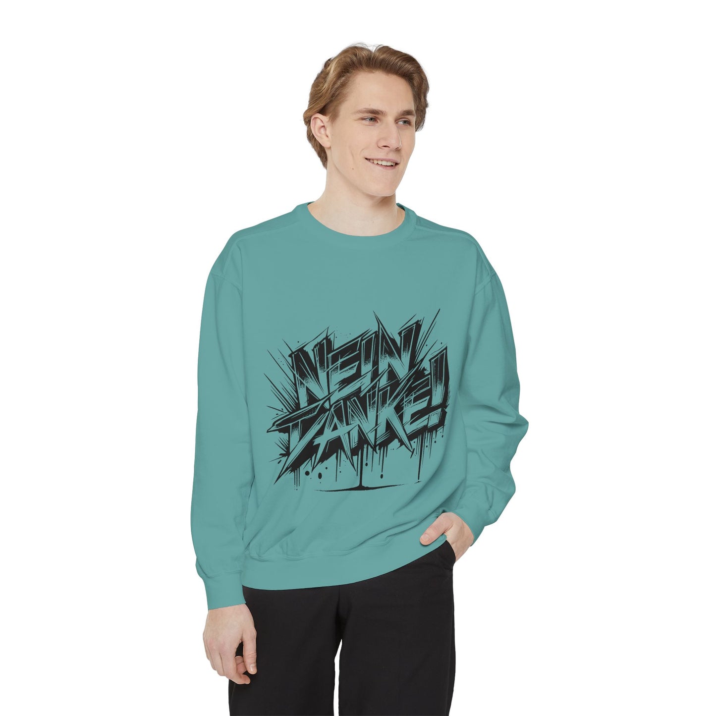Unisex Neon Dance Sweatshirt - Stylish Garment-Dyed Comfort
