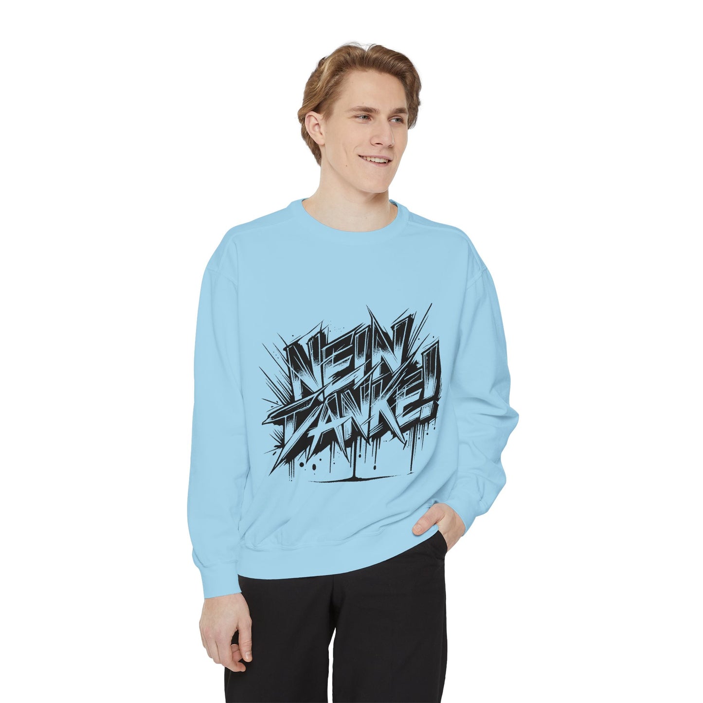 Unisex Neon Dance Sweatshirt - Stylish Garment-Dyed Comfort