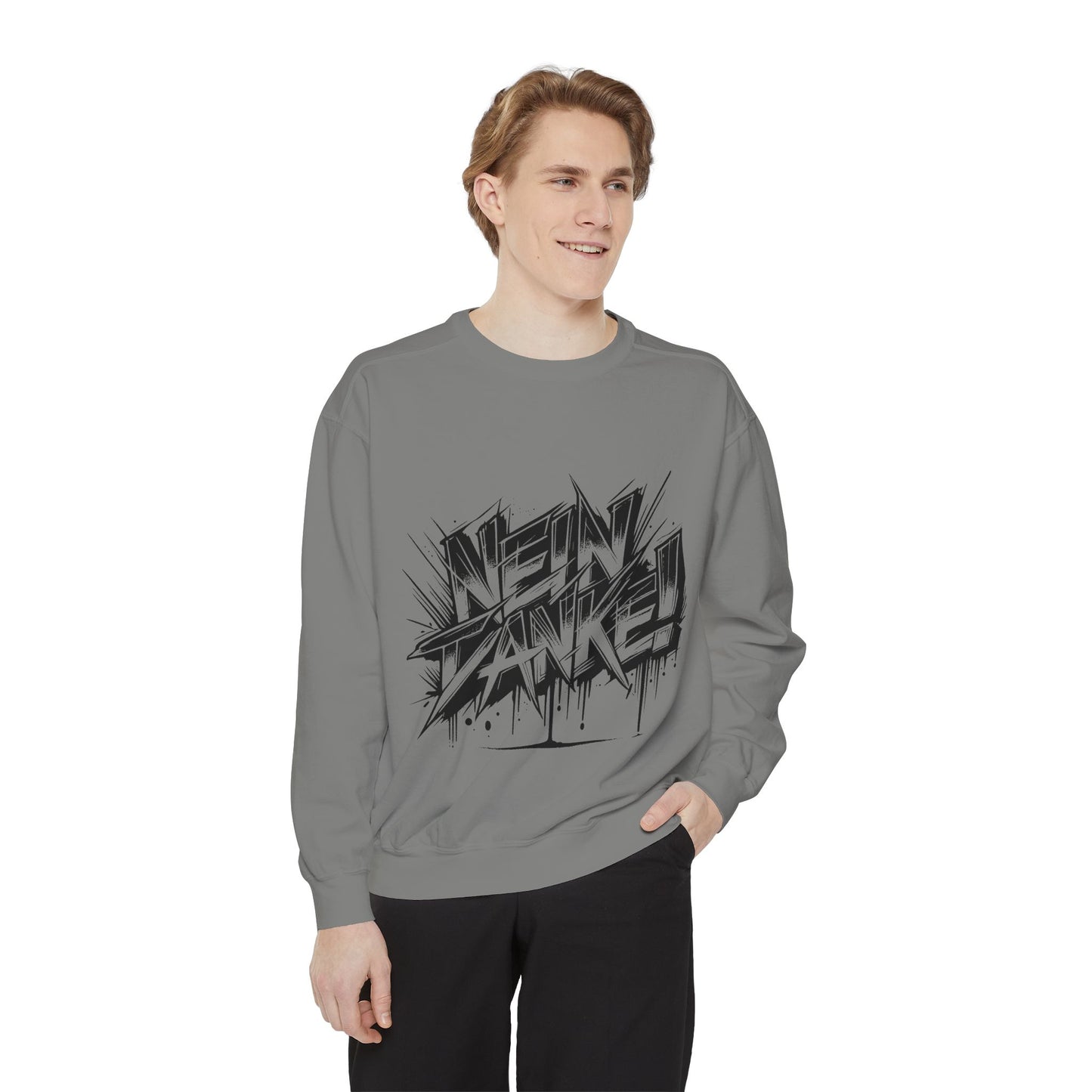 Unisex Neon Dance Sweatshirt - Stylish Garment-Dyed Comfort