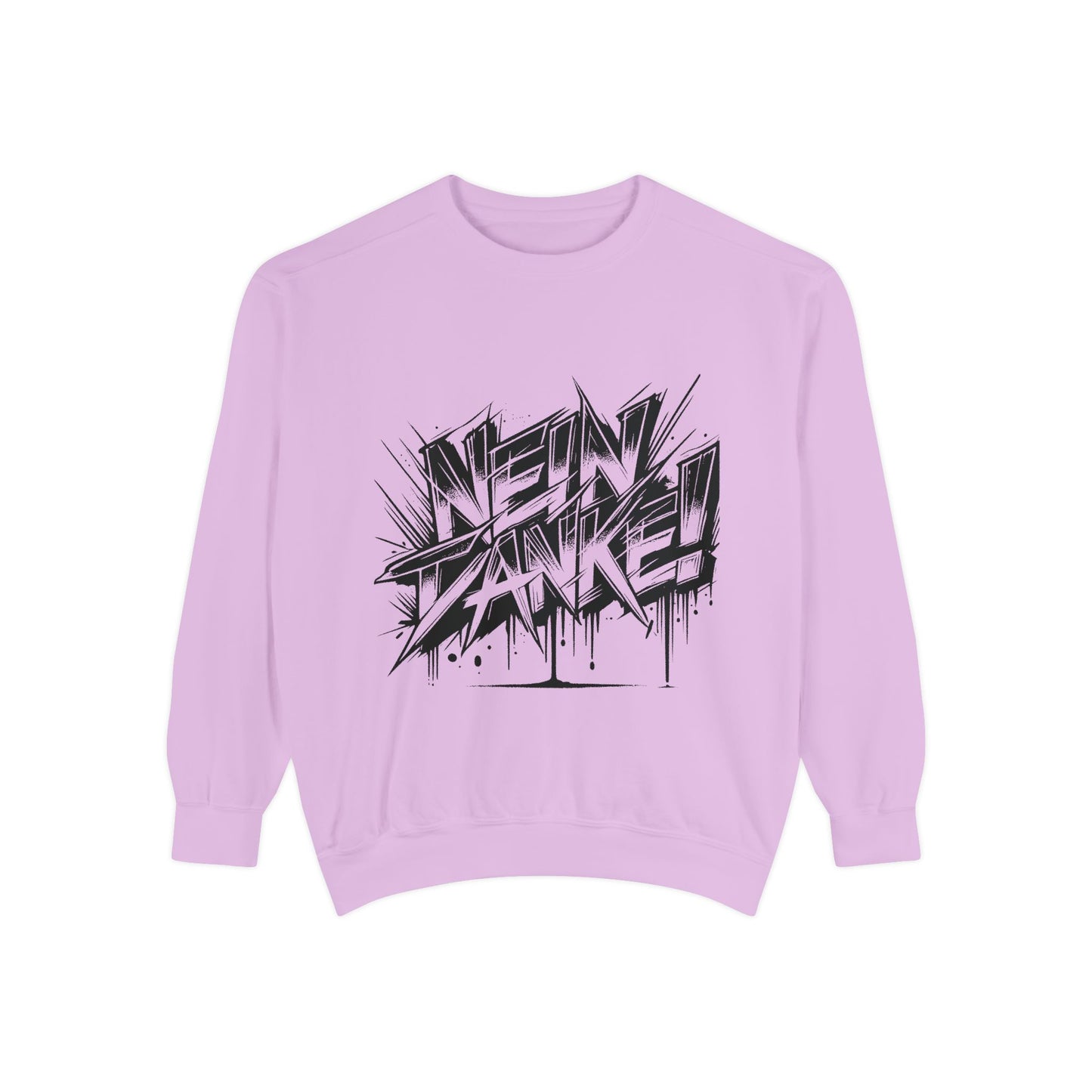Unisex Neon Dance Sweatshirt - Stylish Garment-Dyed Comfort