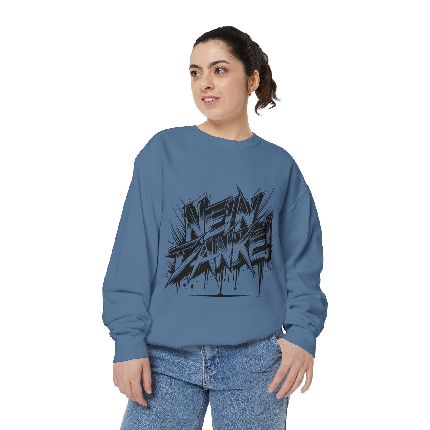 Unisex Neon Dance Sweatshirt - Stylish Garment-Dyed Comfort