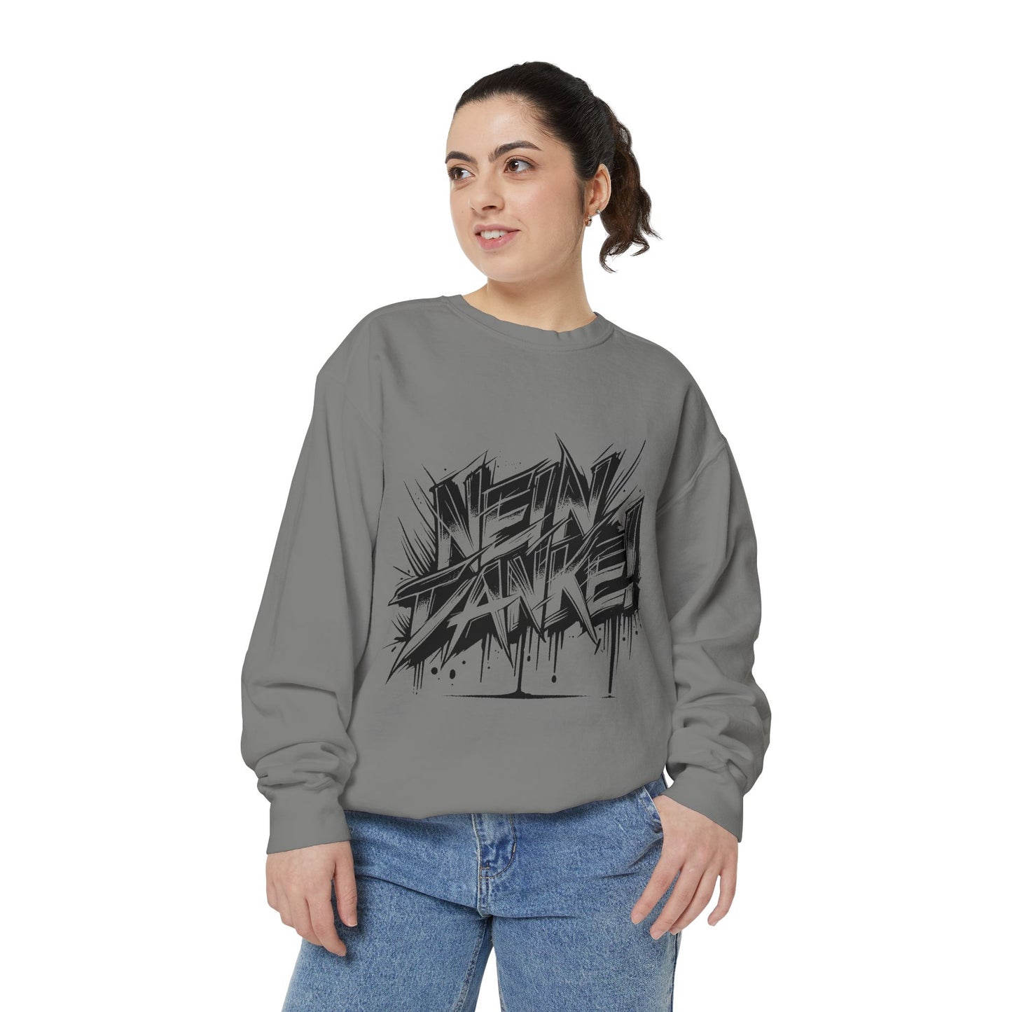 Unisex Neon Dance Sweatshirt - Stylish Garment-Dyed Comfort