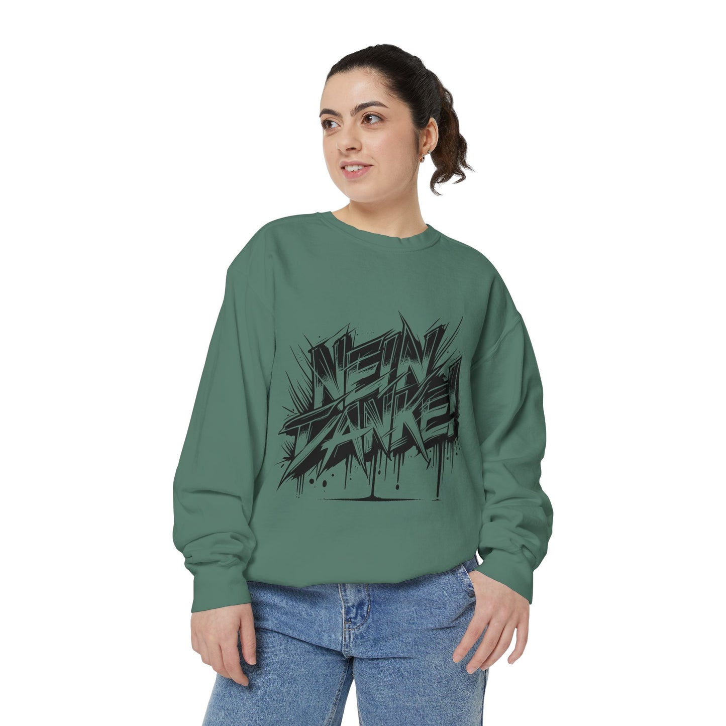 Unisex Neon Dance Sweatshirt - Stylish Garment-Dyed Comfort