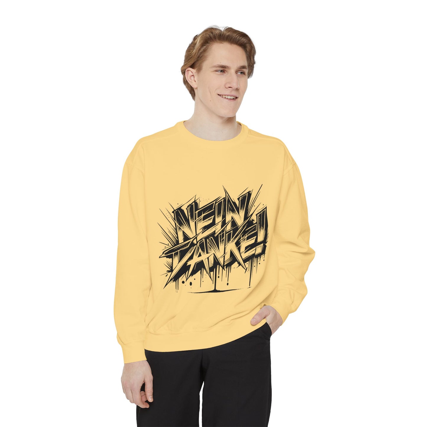 Unisex Neon Dance Sweatshirt - Stylish Garment-Dyed Comfort