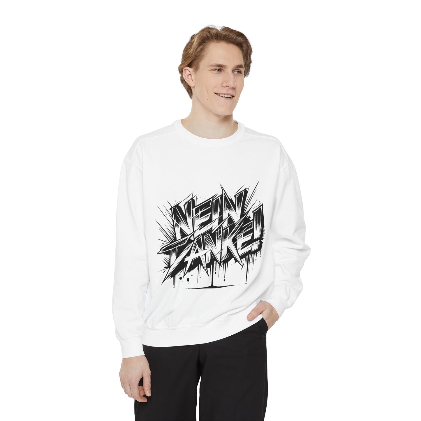 Unisex Neon Dance Sweatshirt - Stylish Garment-Dyed Comfort
