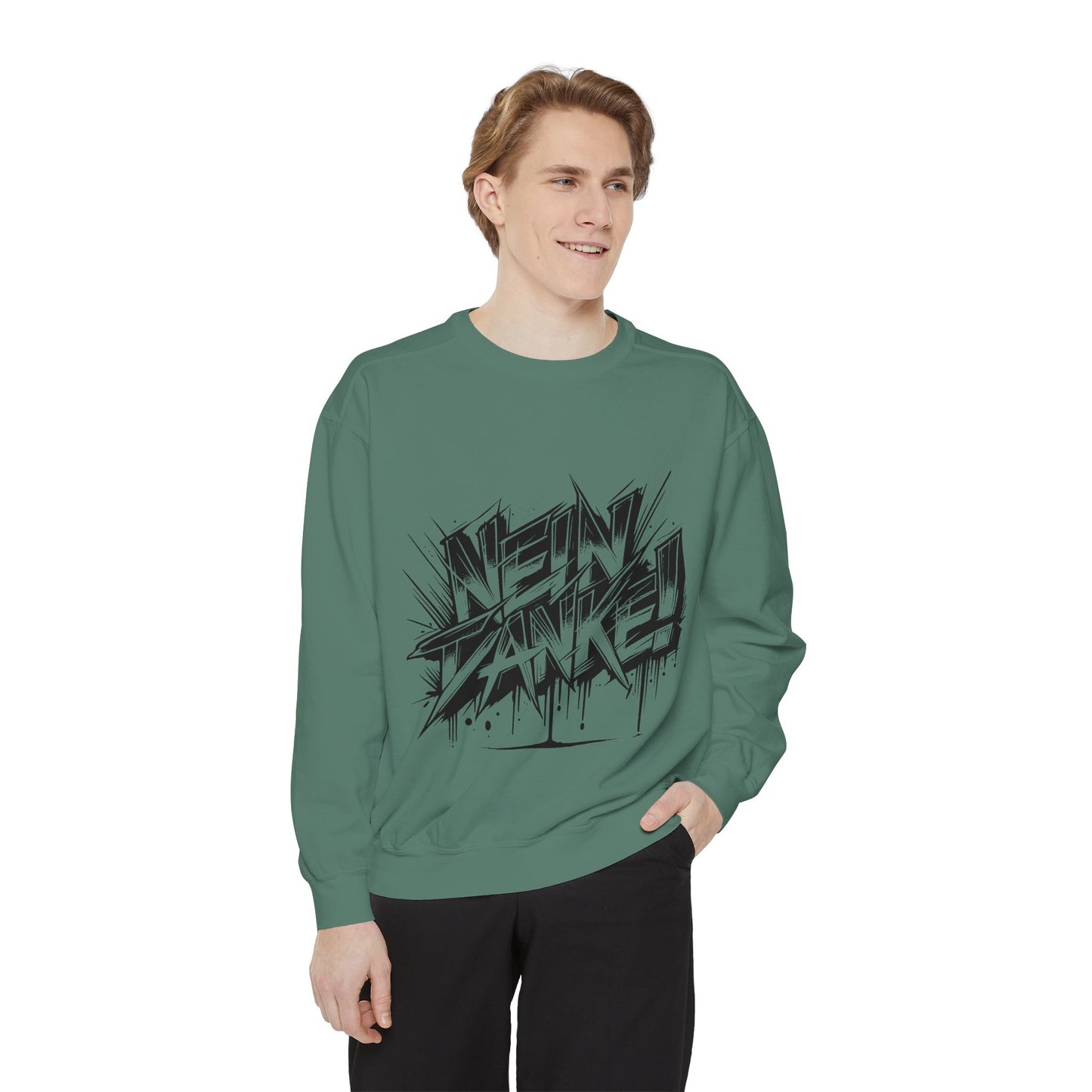 Unisex Neon Dance Sweatshirt - Stylish Garment-Dyed Comfort