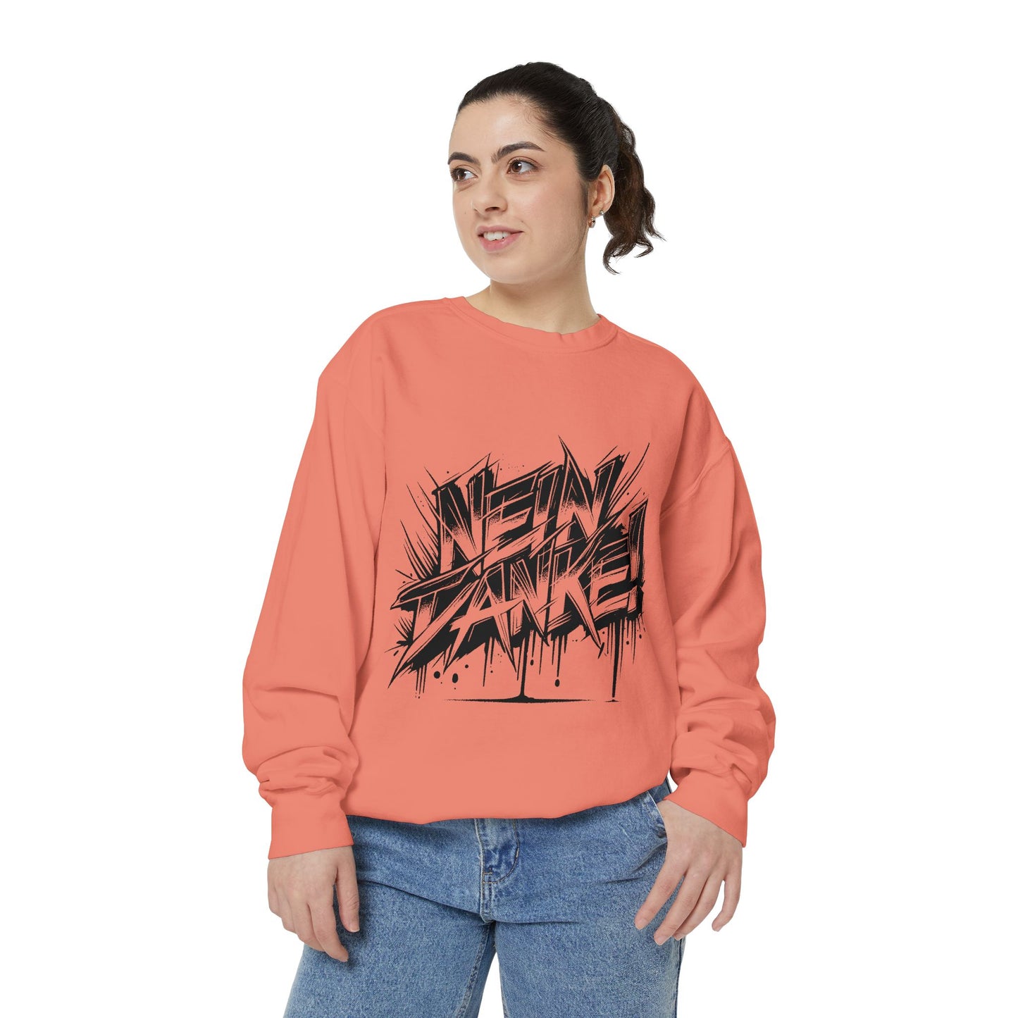Unisex Neon Dance Sweatshirt - Stylish Garment-Dyed Comfort