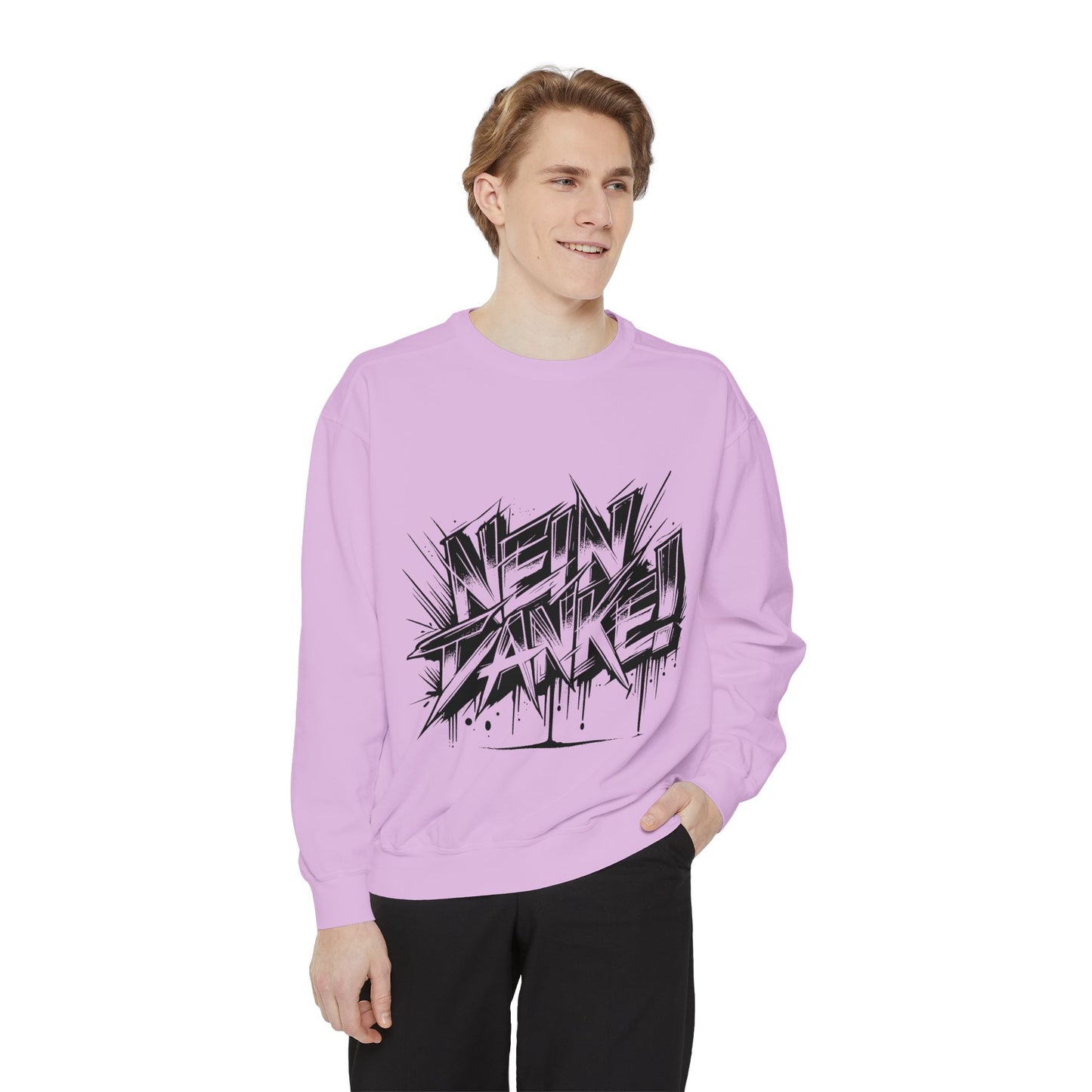 Unisex Neon Dance Sweatshirt - Stylish Garment-Dyed Comfort
