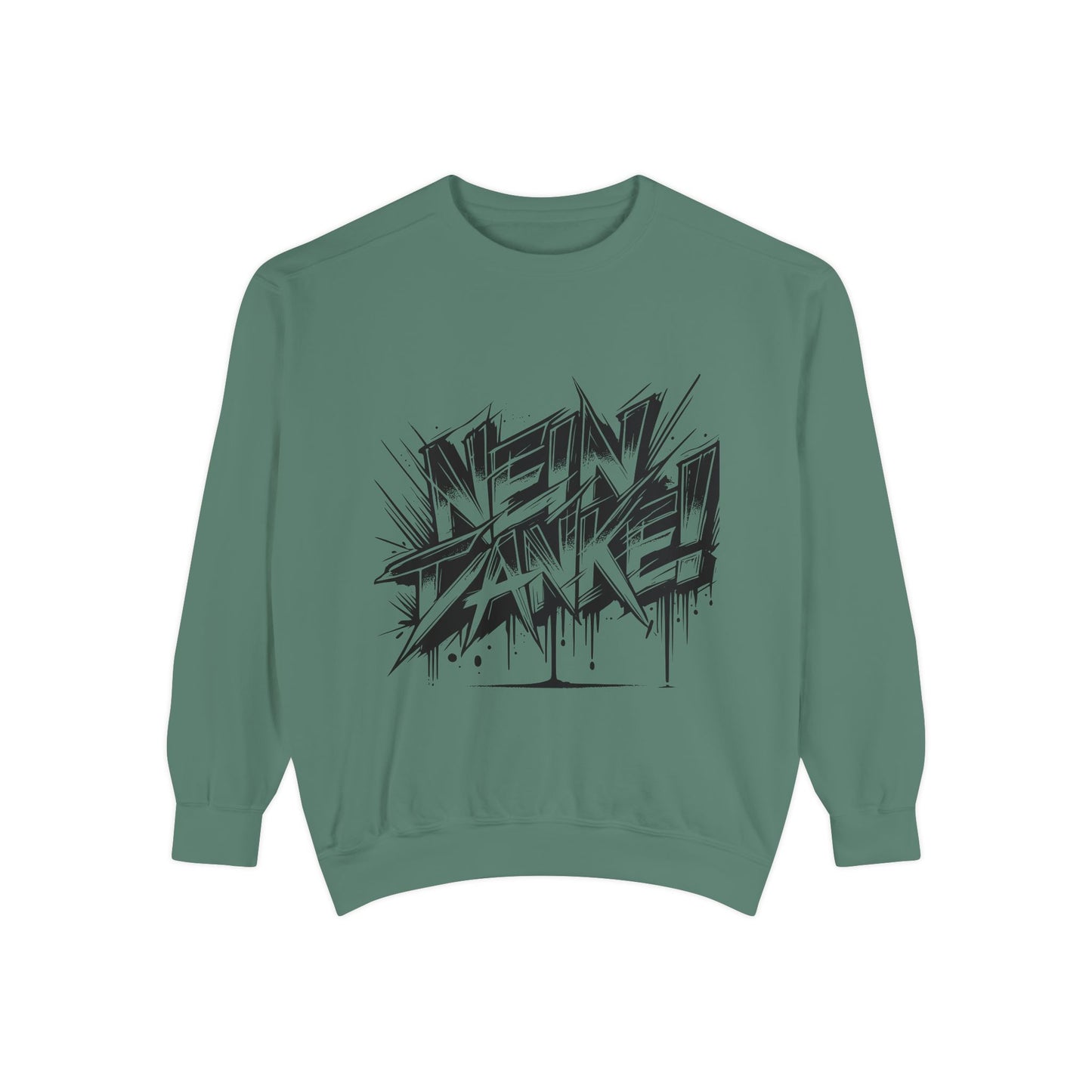 Unisex Neon Dance Sweatshirt - Stylish Garment-Dyed Comfort