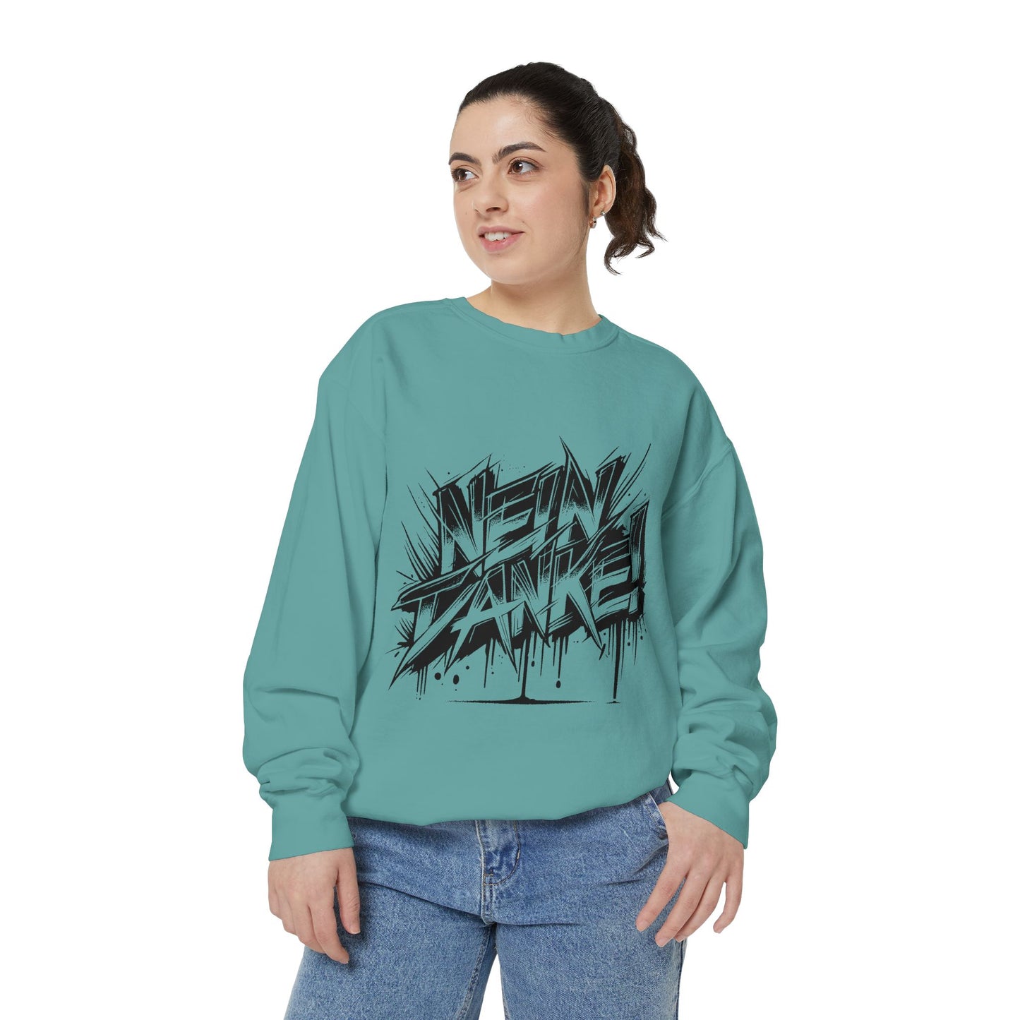 Unisex Neon Dance Sweatshirt - Stylish Garment-Dyed Comfort