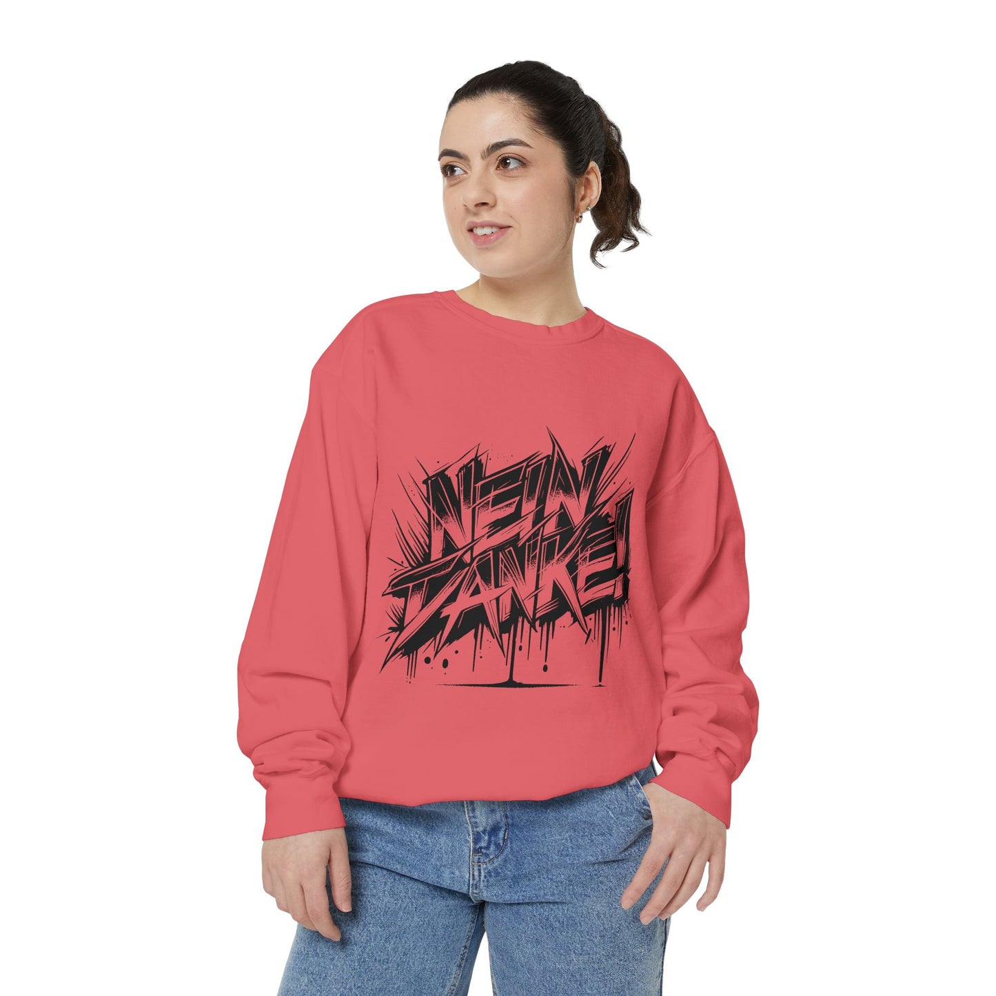Unisex Neon Dance Sweatshirt - Stylish Garment-Dyed Comfort