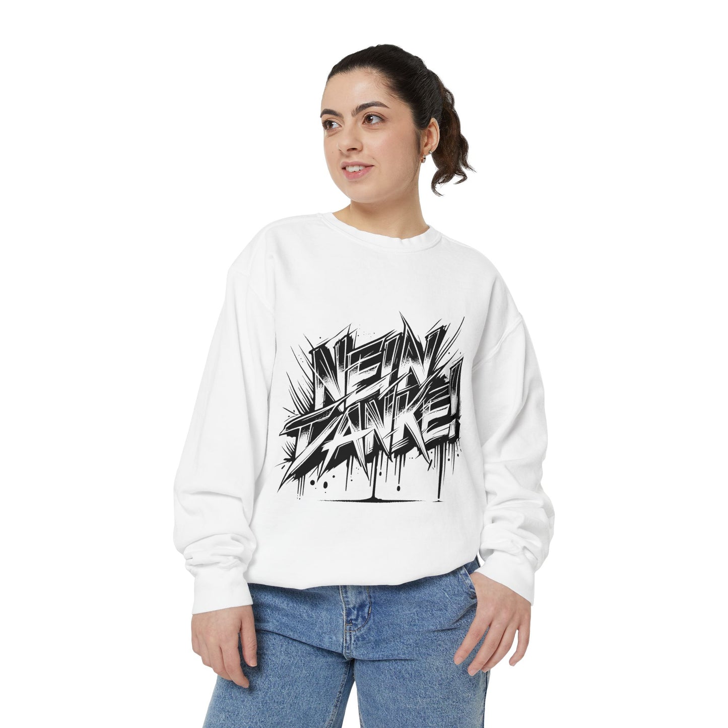 Unisex Neon Dance Sweatshirt - Stylish Garment-Dyed Comfort