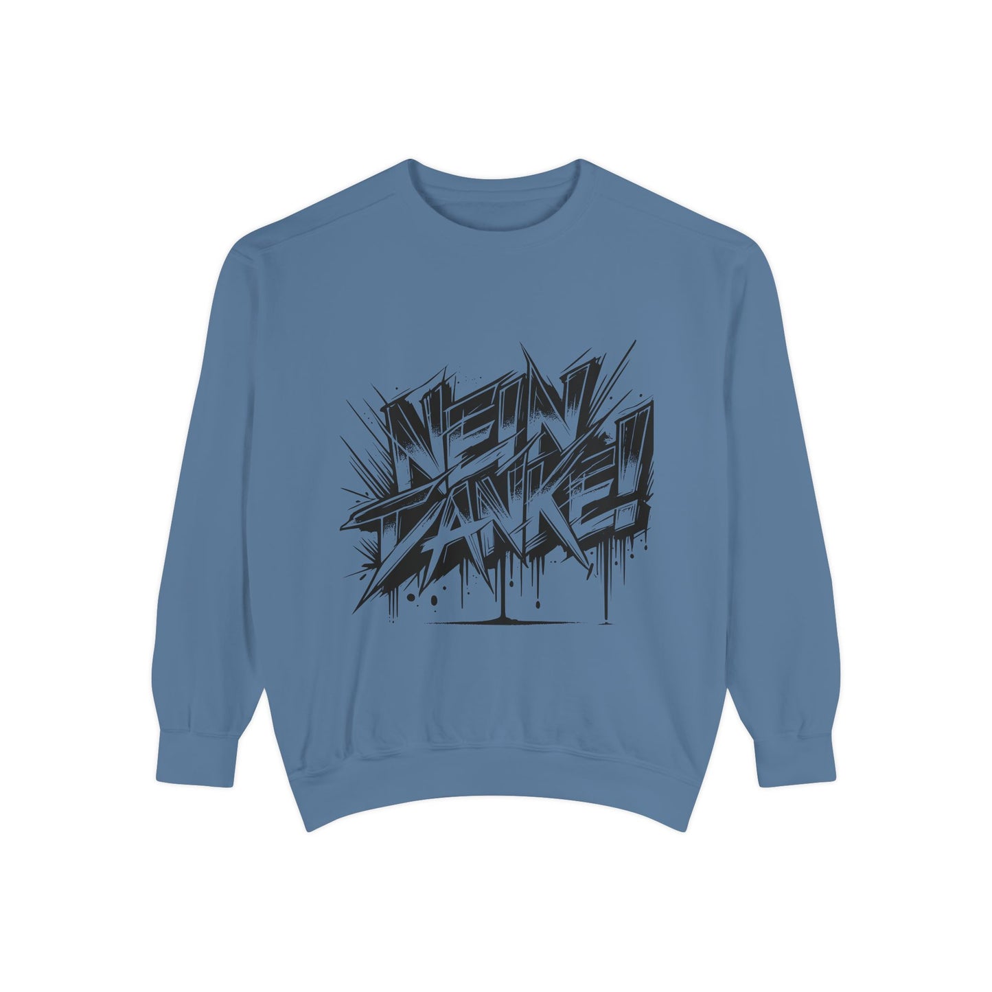 Unisex Neon Dance Sweatshirt - Stylish Garment-Dyed Comfort