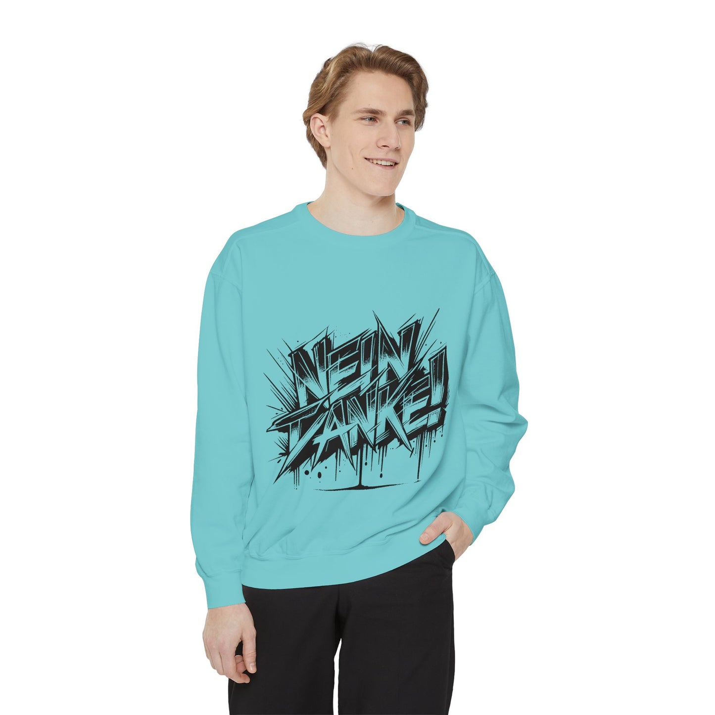 Unisex Neon Dance Sweatshirt - Stylish Garment-Dyed Comfort