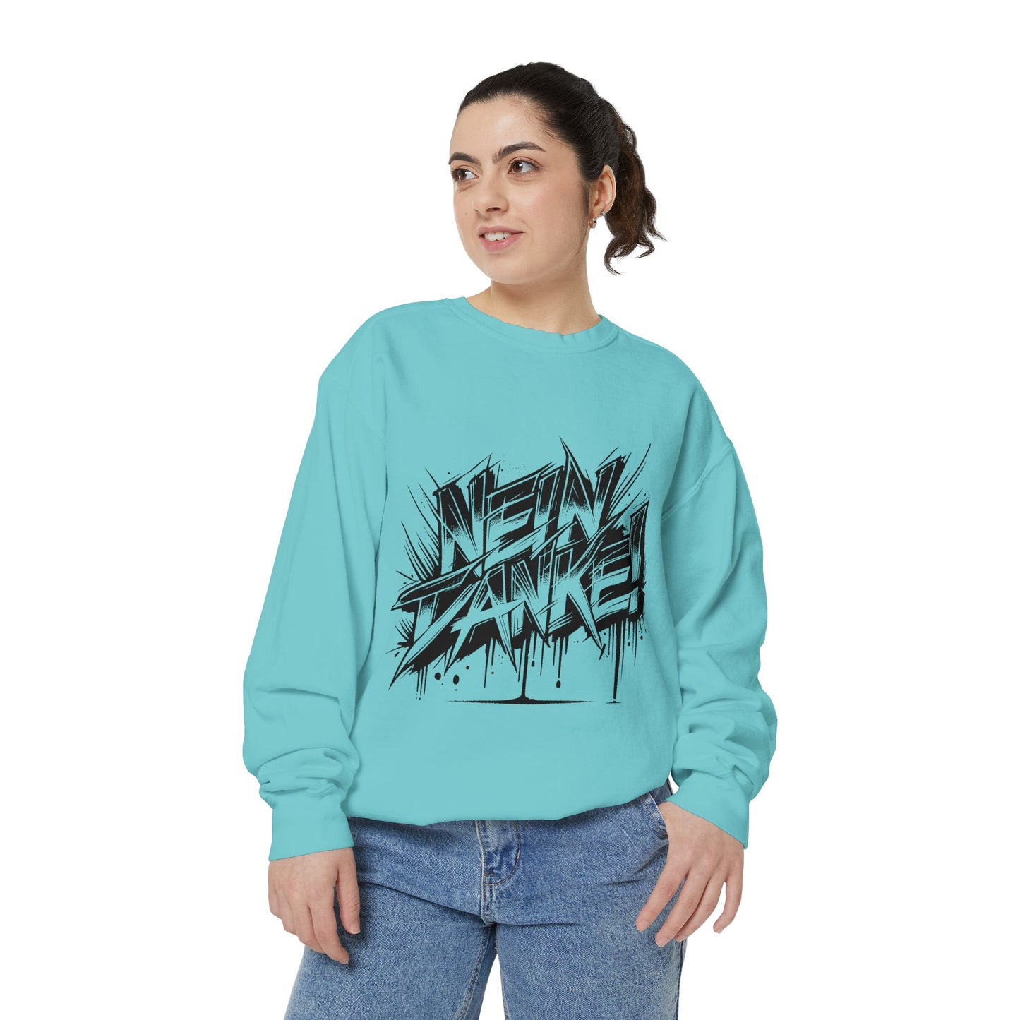 Unisex Neon Dance Sweatshirt - Stylish Garment-Dyed Comfort