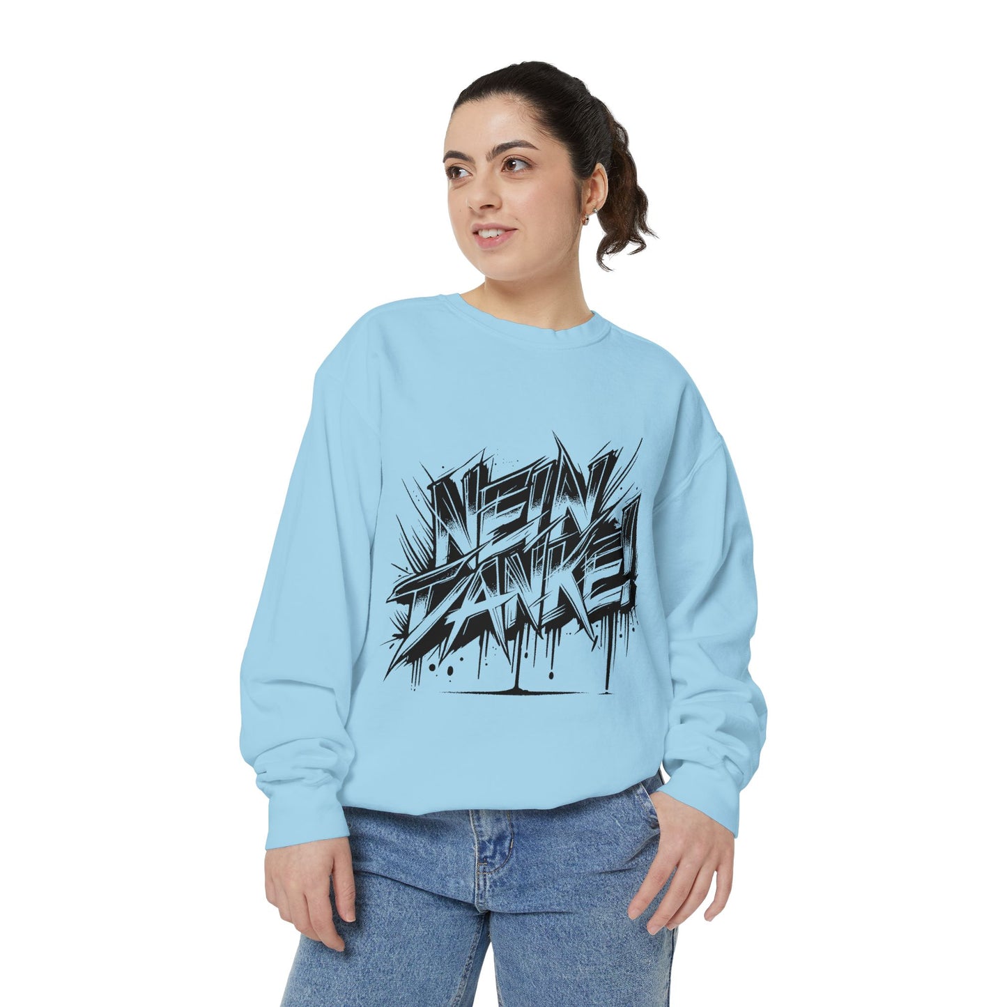 Unisex Neon Dance Sweatshirt - Stylish Garment-Dyed Comfort