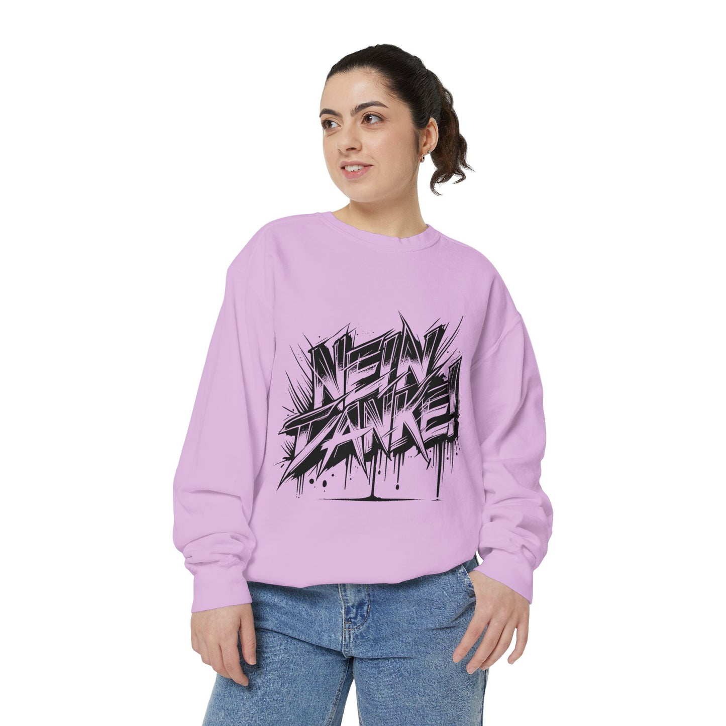 Unisex Neon Dance Sweatshirt - Stylish Garment-Dyed Comfort