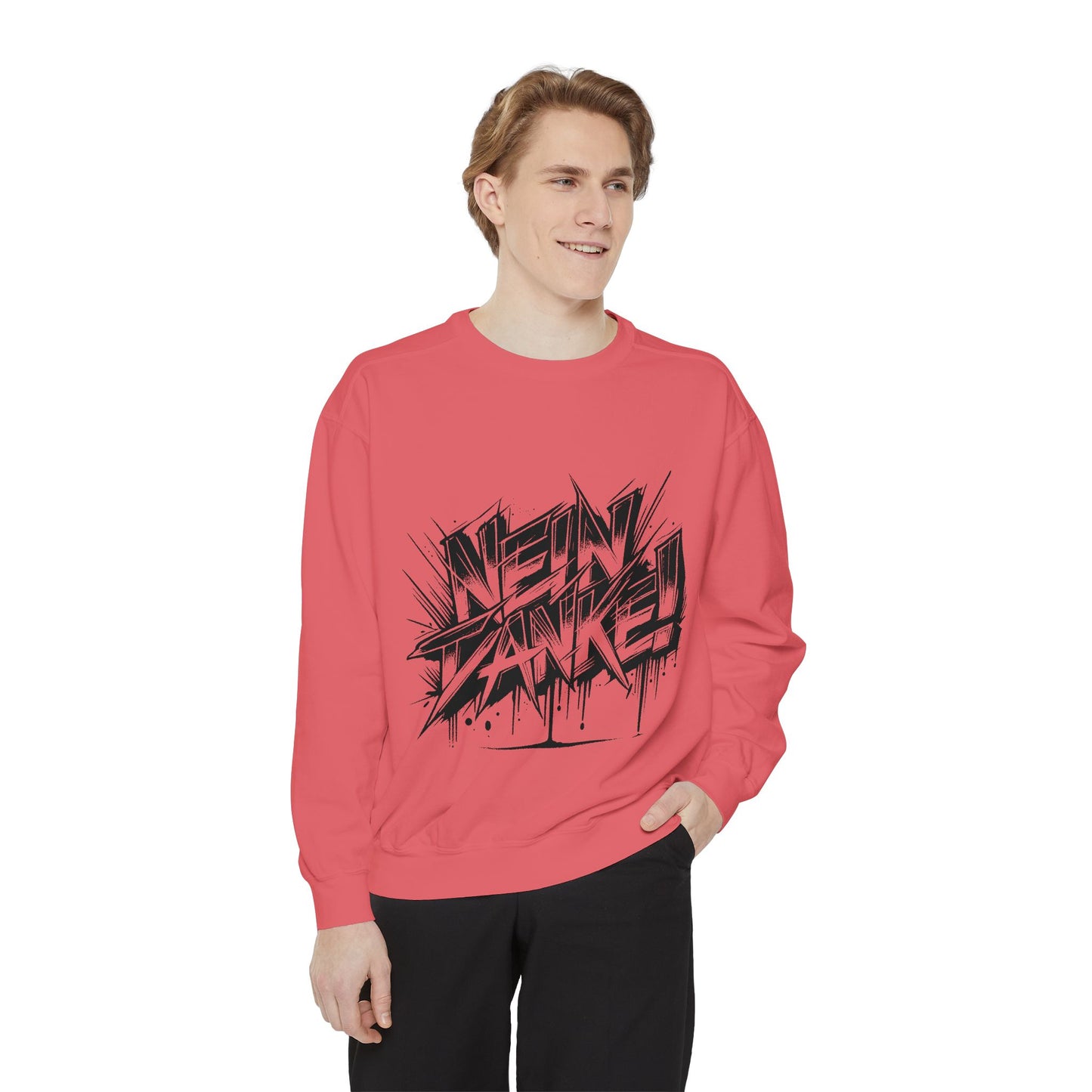 Unisex Neon Dance Sweatshirt - Stylish Garment-Dyed Comfort